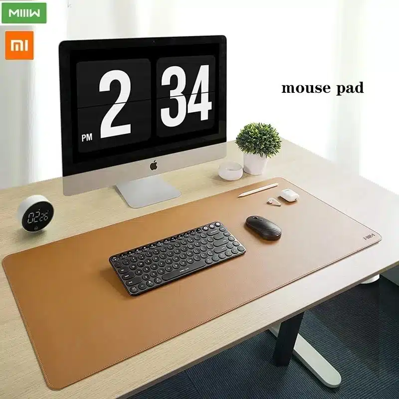 Xiaomi PU Leather Waterproof Desktop Mouse Pad