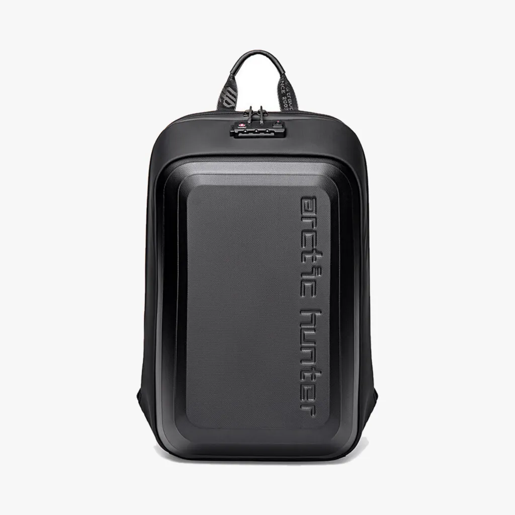 Arctic Hunter B00451 Lock Hard Shell Bag With 15.6 Inch Anti-Theft