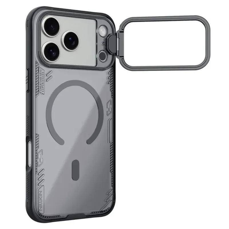 Nillkin Iceblade CamProp Case with Stand (Night Black) for 17 Pro / 17 Pro Max