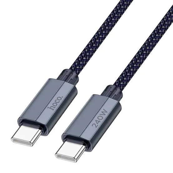 Hoco U134 Type-C to Type-C 240W Fast Charging Data Cable